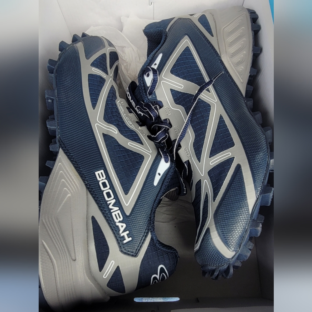 Men's Navy/Gray Boombah turf sneaker size 11